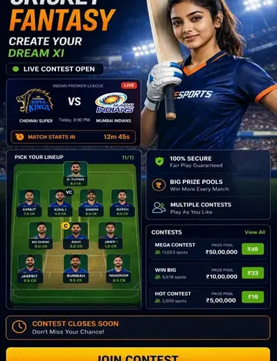 Www55cbet (55 cbet) fantasy cricket & matchday visual 3